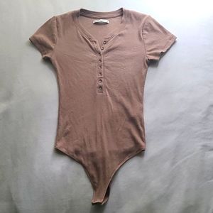 Abercrombie Henley Bodysuit
